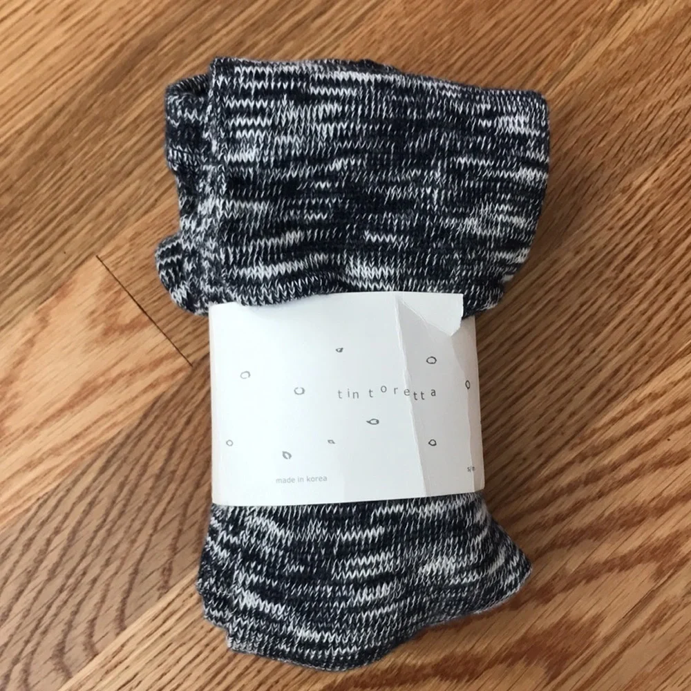 Anthropologie Tinoretta Marled Footless Tights